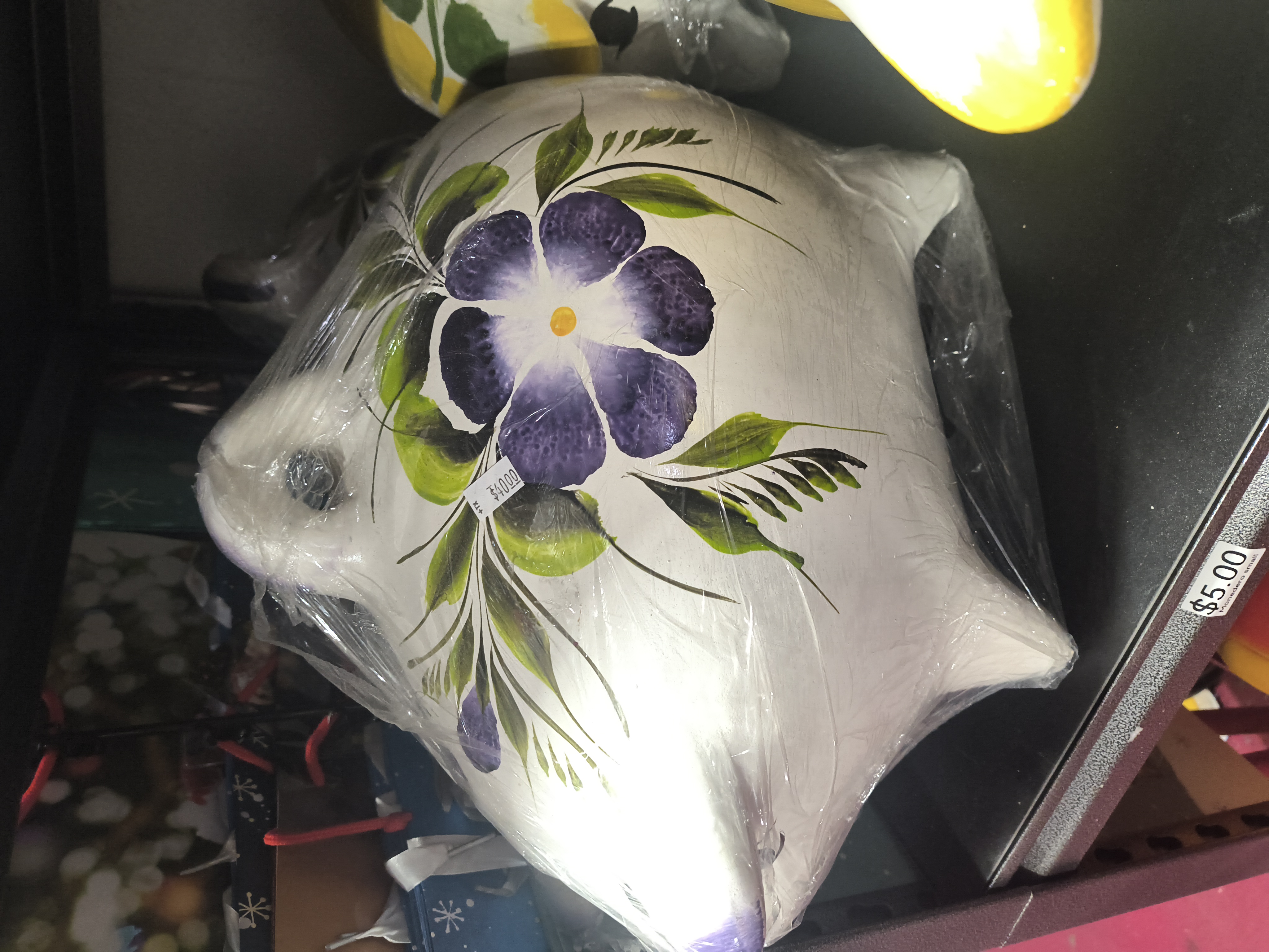 Alcancía de puerquito  grande