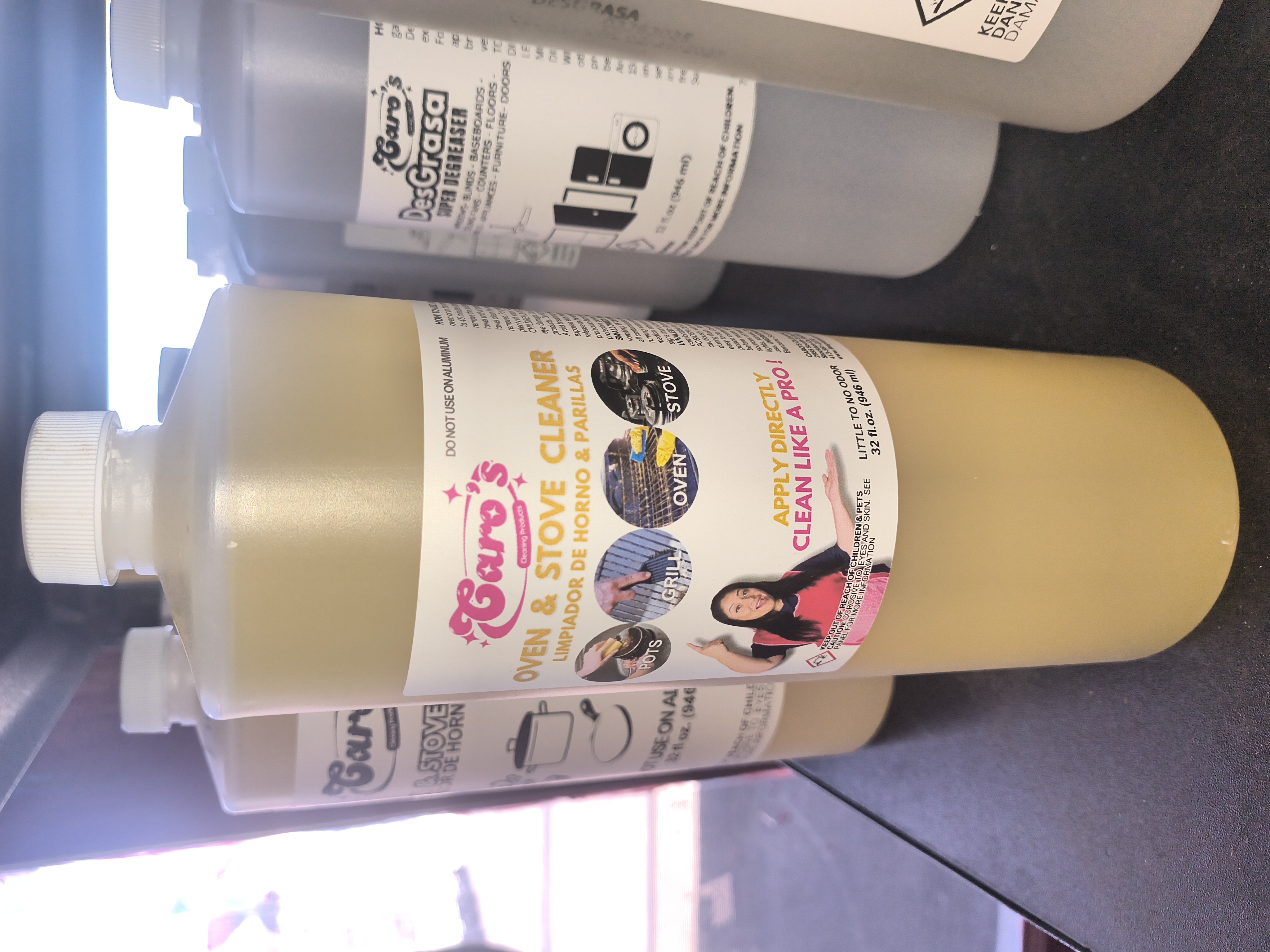 Caro's Limpiador de ahorros estufas bbq