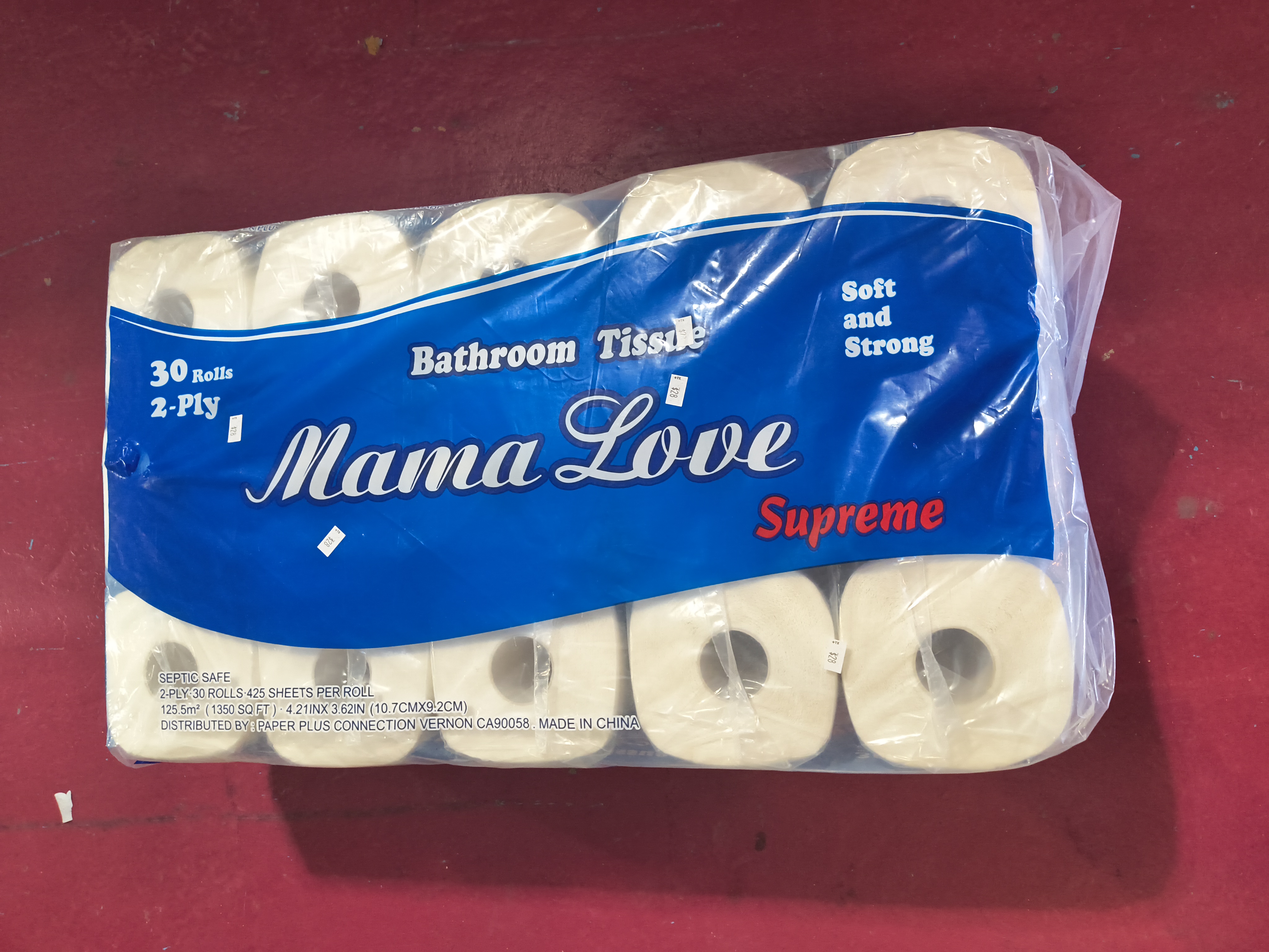 Papel de baño supreme